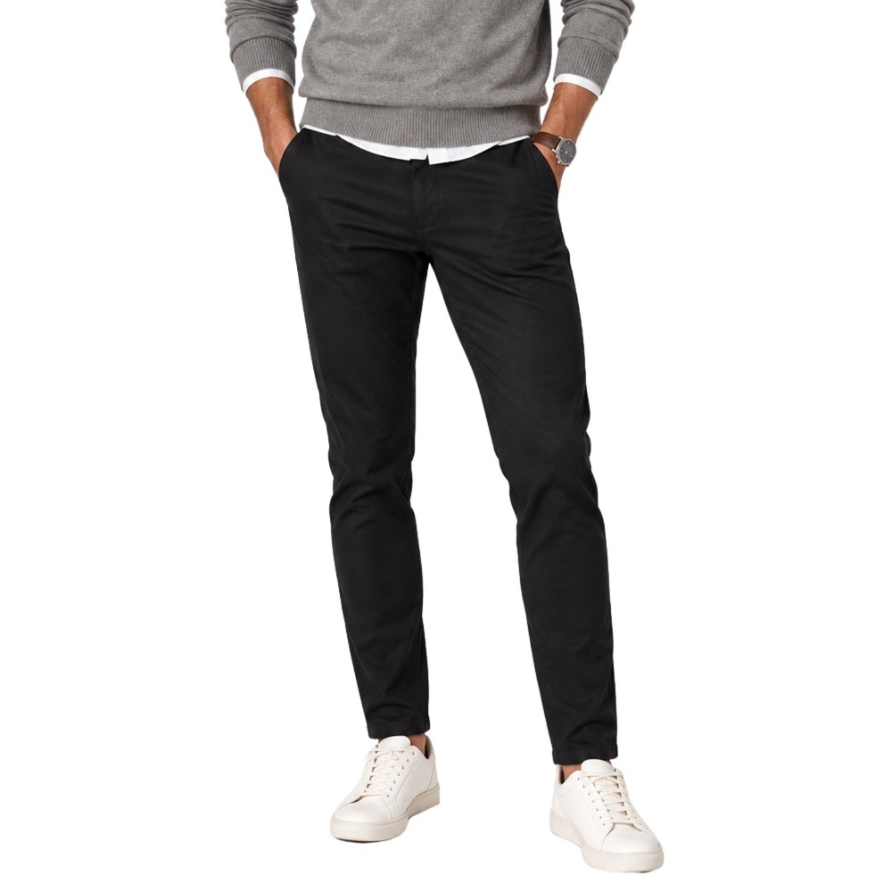 Theory Pants Mens Size 33 Black Gray Raffi Slim Fit Tech Ponte 2 Heather Preppy